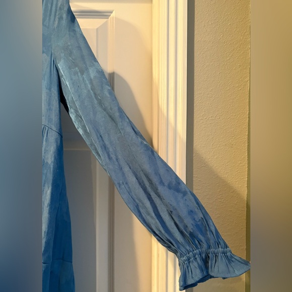 Maeve Vibrant Blue Long Sleeve Dress - Picture 7 of 8